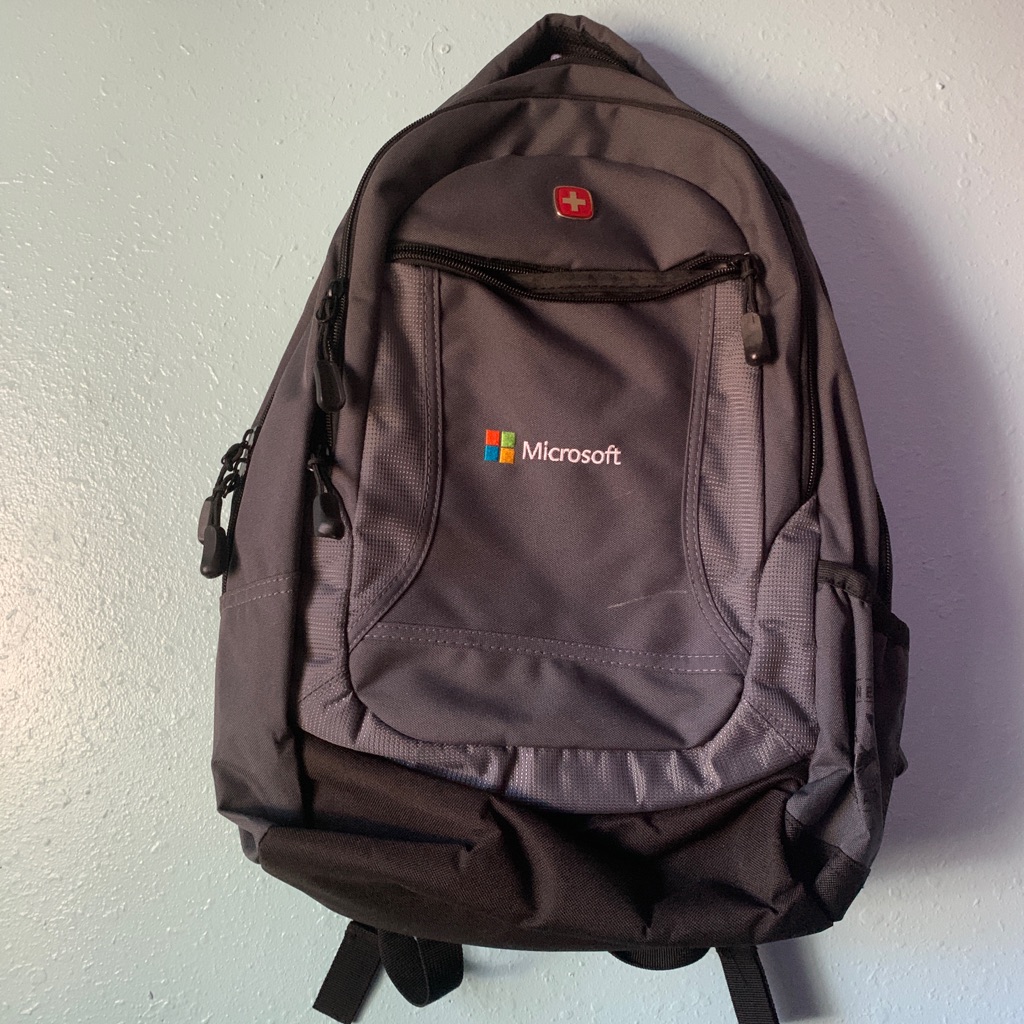 Swissgear Airflow Book Bag Brand New GrayBlk